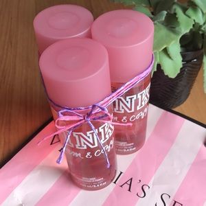 Victoria Secret 8.4 oz Pink Warm & Cozy lot (3)